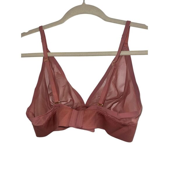 ✨SOMA Mesh Triangle Sz Medium Bra Bralette With Get-A-Grip Straps in Clay Rose✨ - Picture 5 of 6
